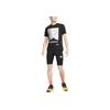 Nike Landscape Letter Print Crew Neck Straight Short Sleeve T-Shirt Men Tops Black DM5434-010