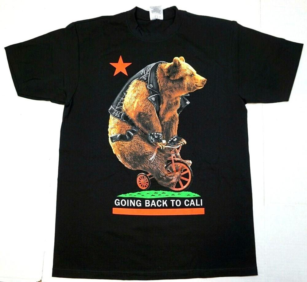 CALIFORNIA REPUBLIC T-shirt Cali Bear Urban Streetwear Men s 100% Cotton Tee New Unisex T-Shirt XXL