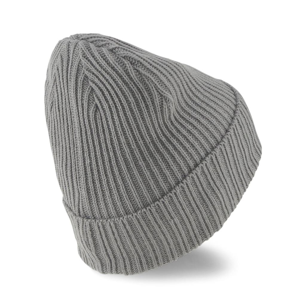 Puma Ribbed Classic Cuff Beanie 024038-03 Smoked Pearl (Size AD 58.5cm)