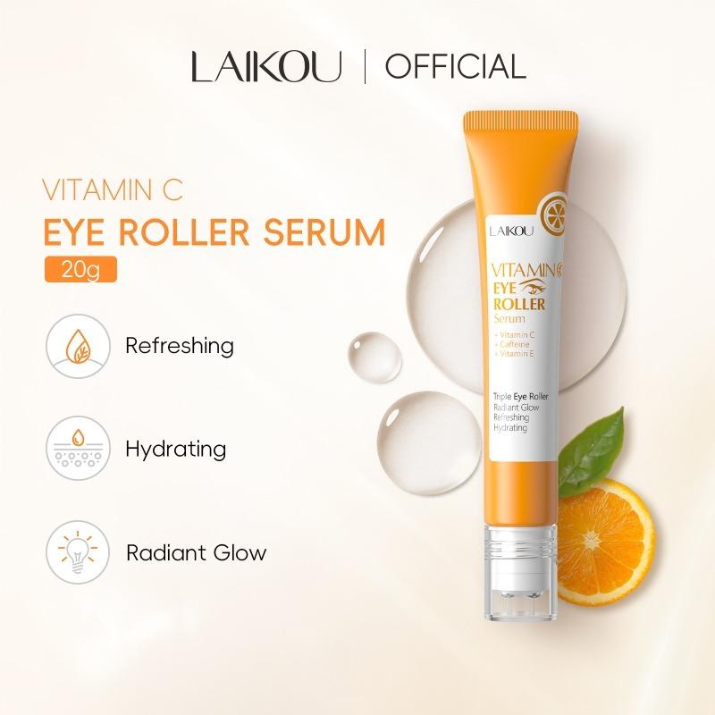 Vitamin C Roll-on Eye Essence Moisturizing and Whitening Eye Skin Care Essence Firms Skin Perfect Gift