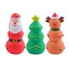Christmas New Style Rubber Toy Christmas Tree Christmas Elk - Chewable and Grinding Toy for Pets with Sound Function