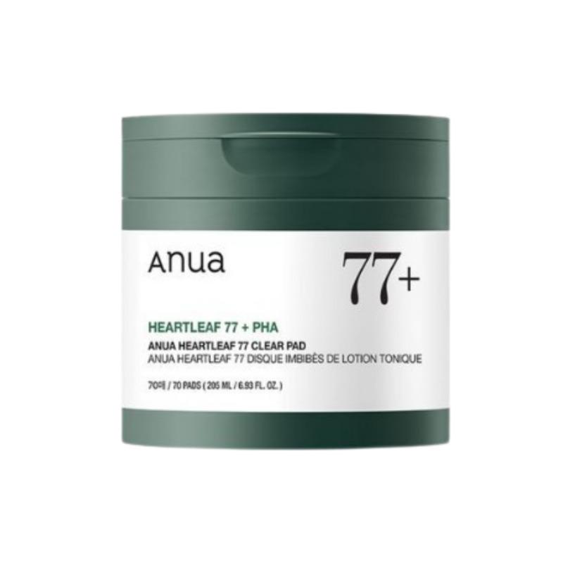 Anua Houttuynia 77 Pore Tightening Pad 70 Sheets Set (+70 Sheets Refill Pack)