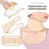 Adjustable Velcro Castor Oil Neck Wrap - Reusable & Comfortable