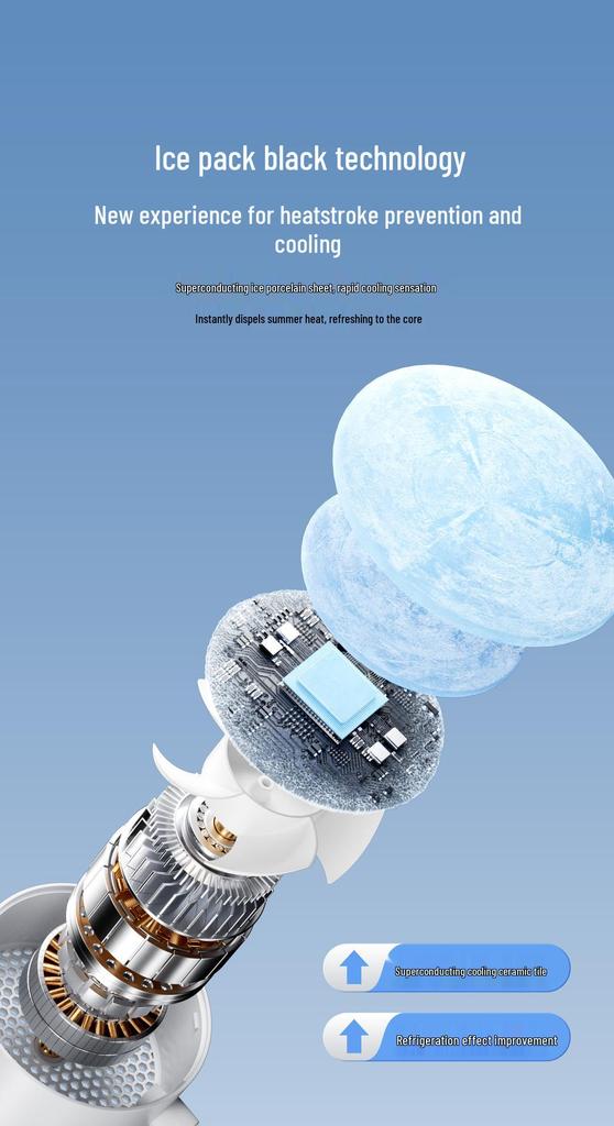 USB Rechargeable Magnetic Mobile Phone Cooling Clip Fan