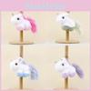 Plush Keychain Unicorn Soft Stuffed Toy Backpack Charm With Pp Cotton Girls For