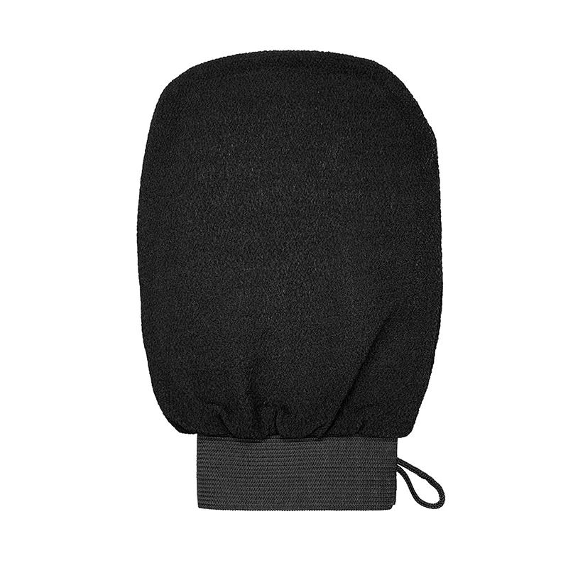 

Марокканская хаммамная банная перчатка-скраб, отшелушивающая перчатка для тела, загара, массажа, отшелушивающая перчатка, для ванны и душа разных цветов чёрный