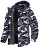 Men's Mountain Parka Fleece Jacket Hiking Outdoor Warm Jacket M