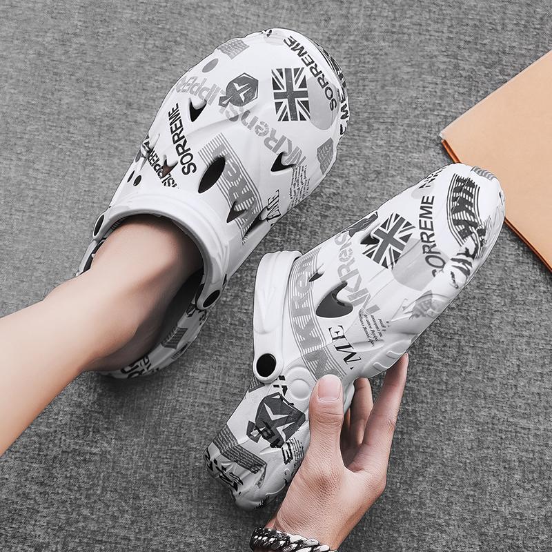 2024 Factory Cheap EVA Men's Clogs Shoes Lightweight Wholesale Plastic Clog Men Beach Working Sandals With Men Clogs&Mules