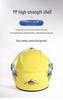 Dinosaur Cartoon Children's Electric Car Helmet - Four Seasons Safety, Thickened for Girls and Boys