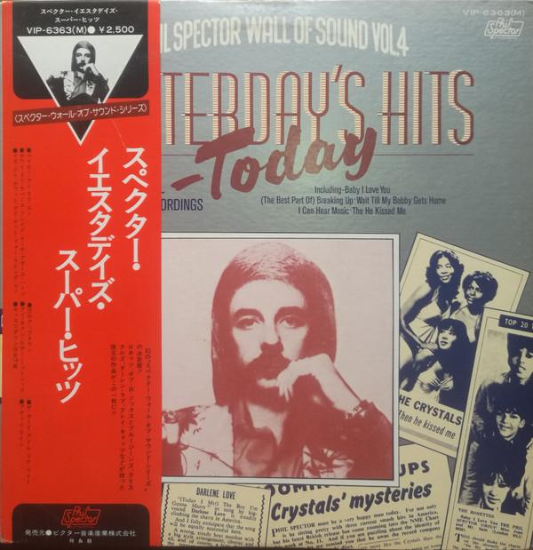 

LP Record VARIOUS Yesterdays Hits Today VIP6363PROMO PHIL SPECTOR IN 1976 Japan Rock Used