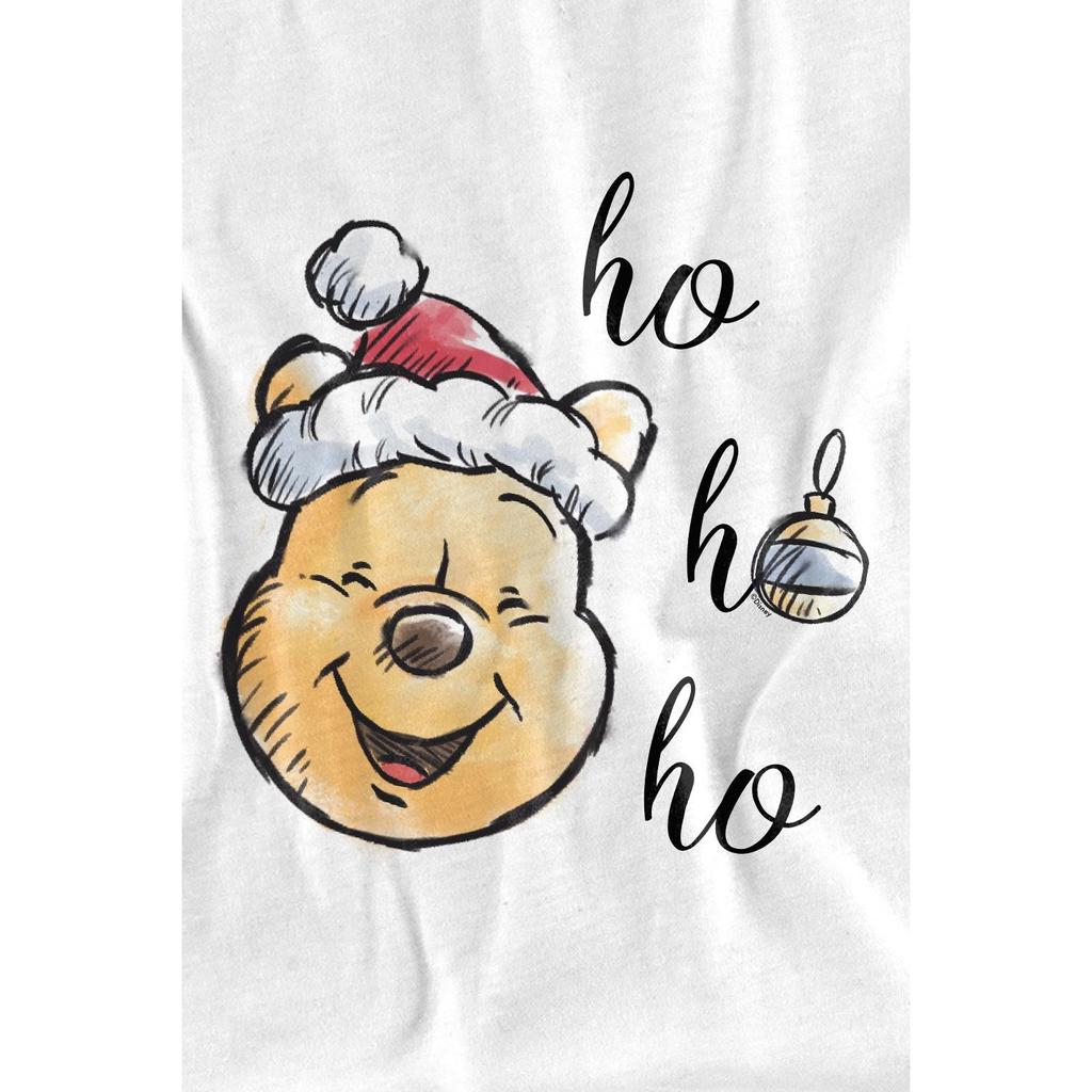 Winnie the Pooh Childrens/Kids Ho Ho Ho, Merry Christmas T-Shirt