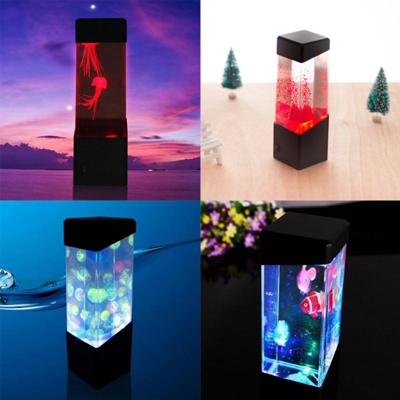 Buy USB Battery Operated LED Aquarium Electric Home Decor Stylish