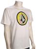 Volcom Circle Stone T-Shirt - White Combo - New Unisex T-Shirt