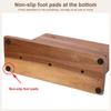 Double Side Magnetic Knife Holder Acacia Wood Universal Knife Holder Home Knife Cutlery Storage Rack Kitchen Counter Organizer