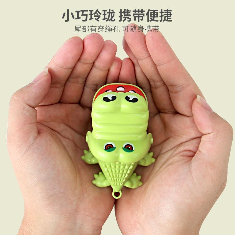 Mini Crocodile Dinosaur Teeth Biting Toy Creative Stress Relief Prank Toy For Kids