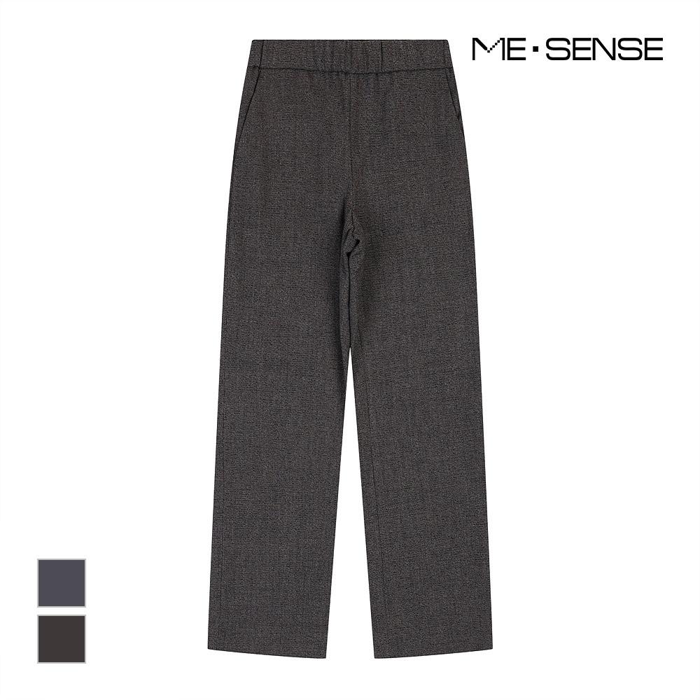 MESENSE Elastic Waist Small Check Slacks_Mb3Yslm201Z