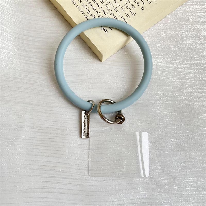 Universelles Silikon-Armband mit Schnalle für Handyhüllen, Anti-Sturz-Riemen, Schlüsselanhänger, Anhänger und Anti-Verlust-Seil