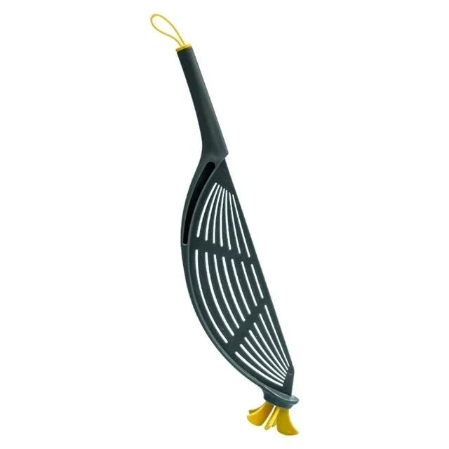 Kitchen Household Multifunctional Small Hole Long Handle Rice Washer That Does Not Harm Hands Filtering Draining Tools