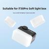 1/3Pcs Camera Accessories Portable Flash Soft Light Box For  It30Pro Camera Flash White Yellow Blue