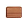 Black Walnut Wood Rectangular Serving Tray