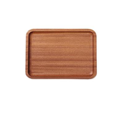 Black Walnut Wood Rectangular Serving Tray