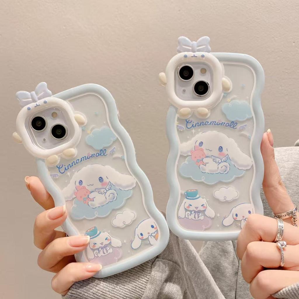 Sanrio Cinnamoroll & Little Monster KT iPhone 17 Case - New Style