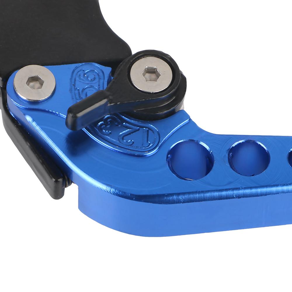 Ajuste Universal para Modificación de Motocicleta 1 Par Aleación Manija de Freno de Motocicleta CNC Tambor de Embrague de Motocicleta Manija de Palanca de Freno