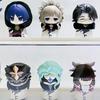 Genshin Impact Op Voorraad Fatui Harbingers Serie Blind Box Kawaii Trendy Q Versie Anime Figuur Collectie Desktop Verrassingscadeau