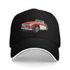 Austin Healey 3000 Mk3 in Tartan Red and white Baseball Cap Thermal Visor Beach Bag Mountaineering Anime Caps For Women Unisex's