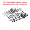 MAD058 V8 Engine Model Simulation Electric Internal Combustion Engine Model Assembly Kit for RC Cars and Desktop Decorations