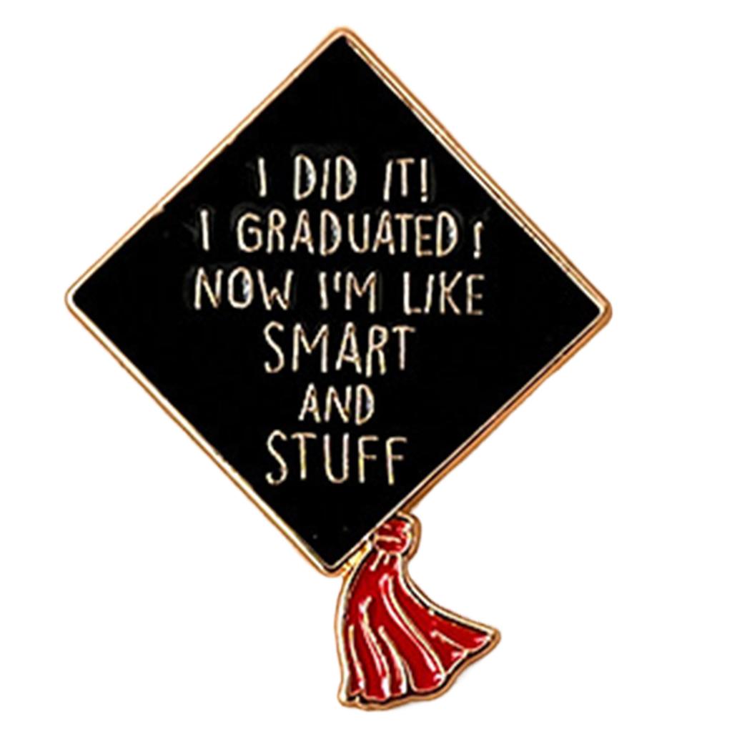 Graduation Enamel Pin for Graduation Hat, Graduate Hat Lapel Pin, Graduate Enamel Lapel Pin Graduation Gift for Student