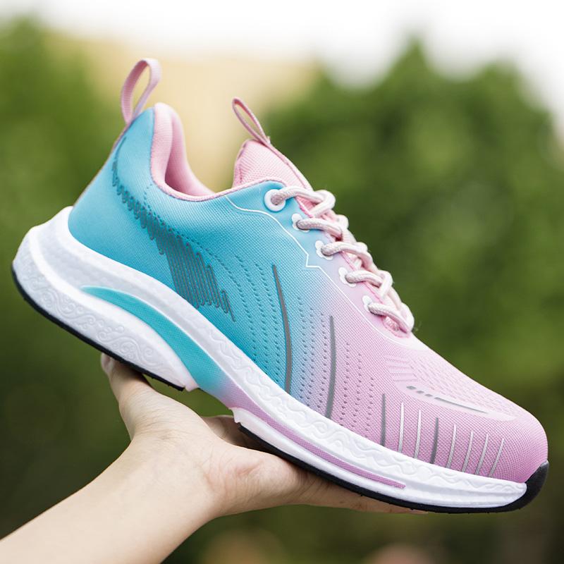 Fashion Women Safety Shoes For Work Boots Breathable Steel Toe Puncture Proof Sport Work Sneakers Anti-slip Security Boots