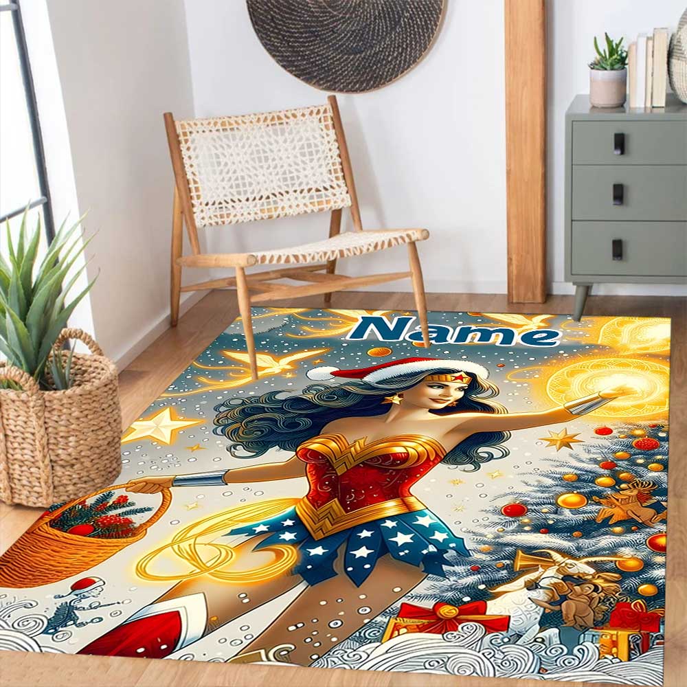 Warner Bros. Films (15) Customize your name rug, office chair cushion, home bedroom living room gift.