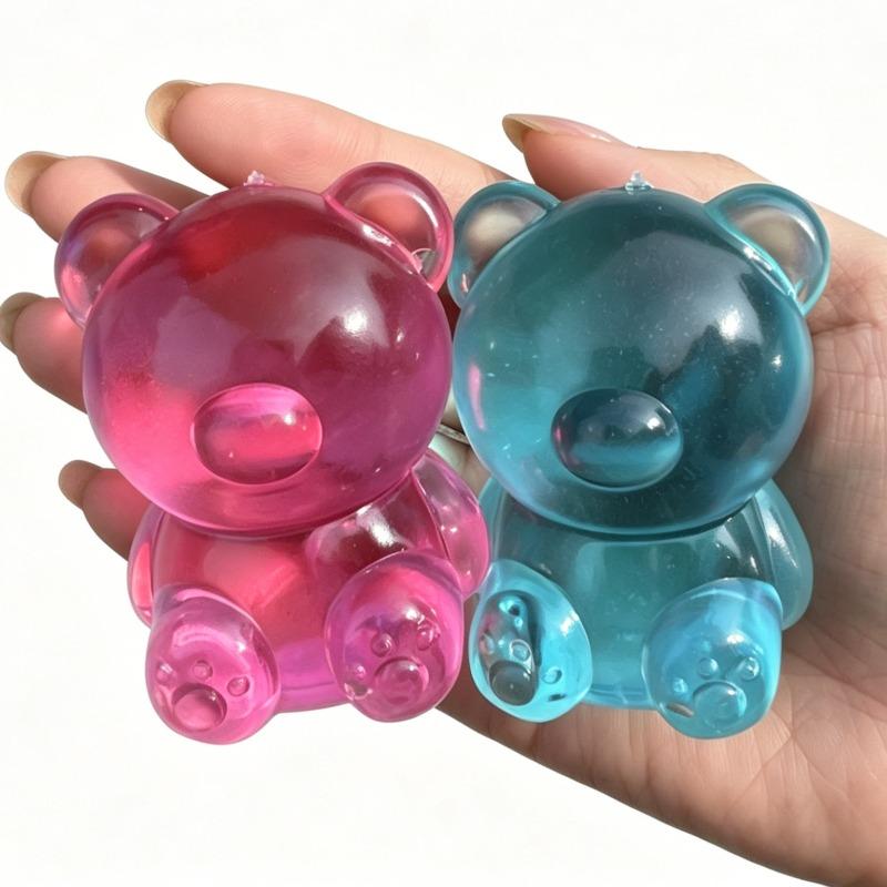 Super Cute Little Bear Maltose Squishy Toy Slow Rising Squishy Stretchable Venting Ball Fidget Toys Ventilatory Gifts for Friend