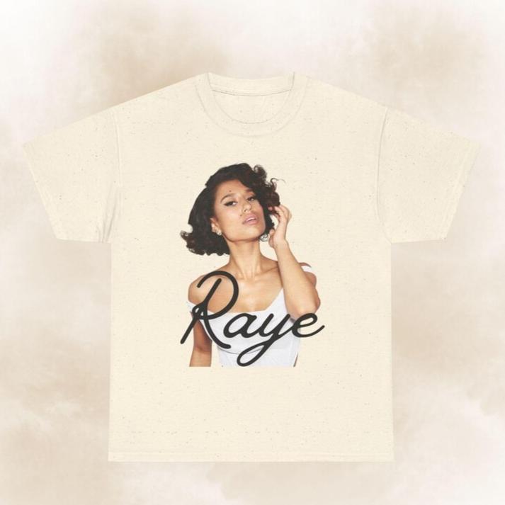 2026 Summer Fashion Tee Men Women Vintage Top Raye Tour T-shirt Cotton Hip Hop Streetwear Oversized Tshirt Short Sleeve Casual Clothing