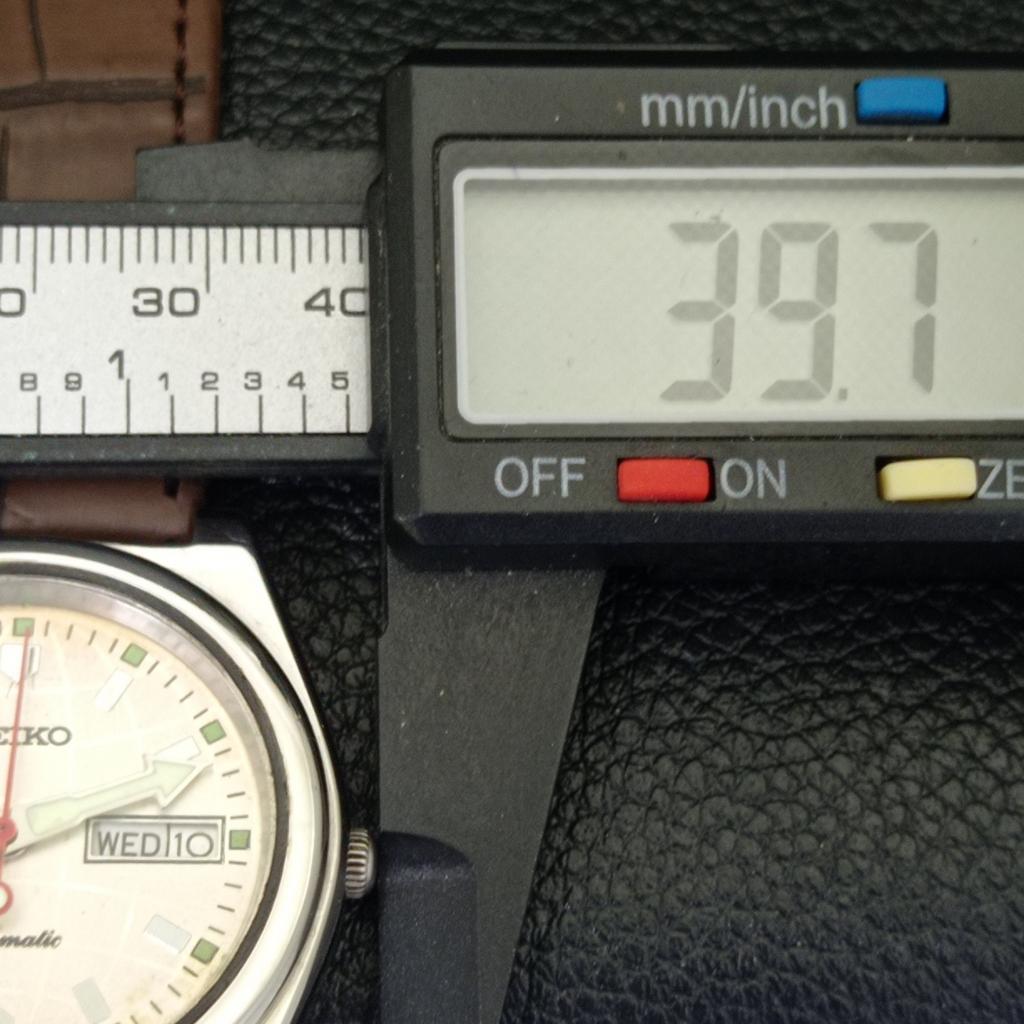 JAPAN VINTAGE SEIKO AUTOMATIC 6309A MENS SILVER COLOR DIAL WATCH a700473-5 R203-a700473