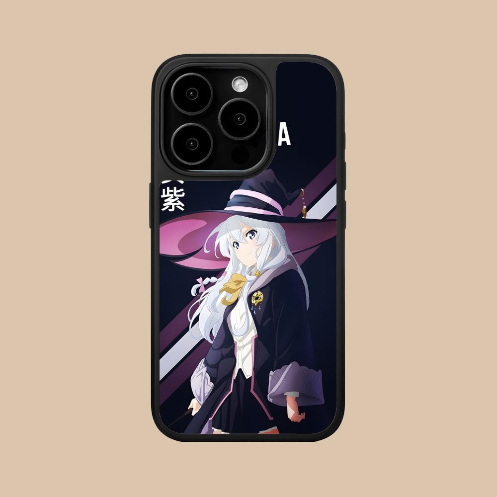 Wandering Witch Elaina Matte Surface Mobile Phone Case for iPhone 17 16 15 14 13 12 11 Air Pro Max Plus Colorful Cover