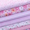 1 Set Patchwork Cloth Smooth Surface No Odor Cotton Wrapping Sewing Craft Cloth for Home