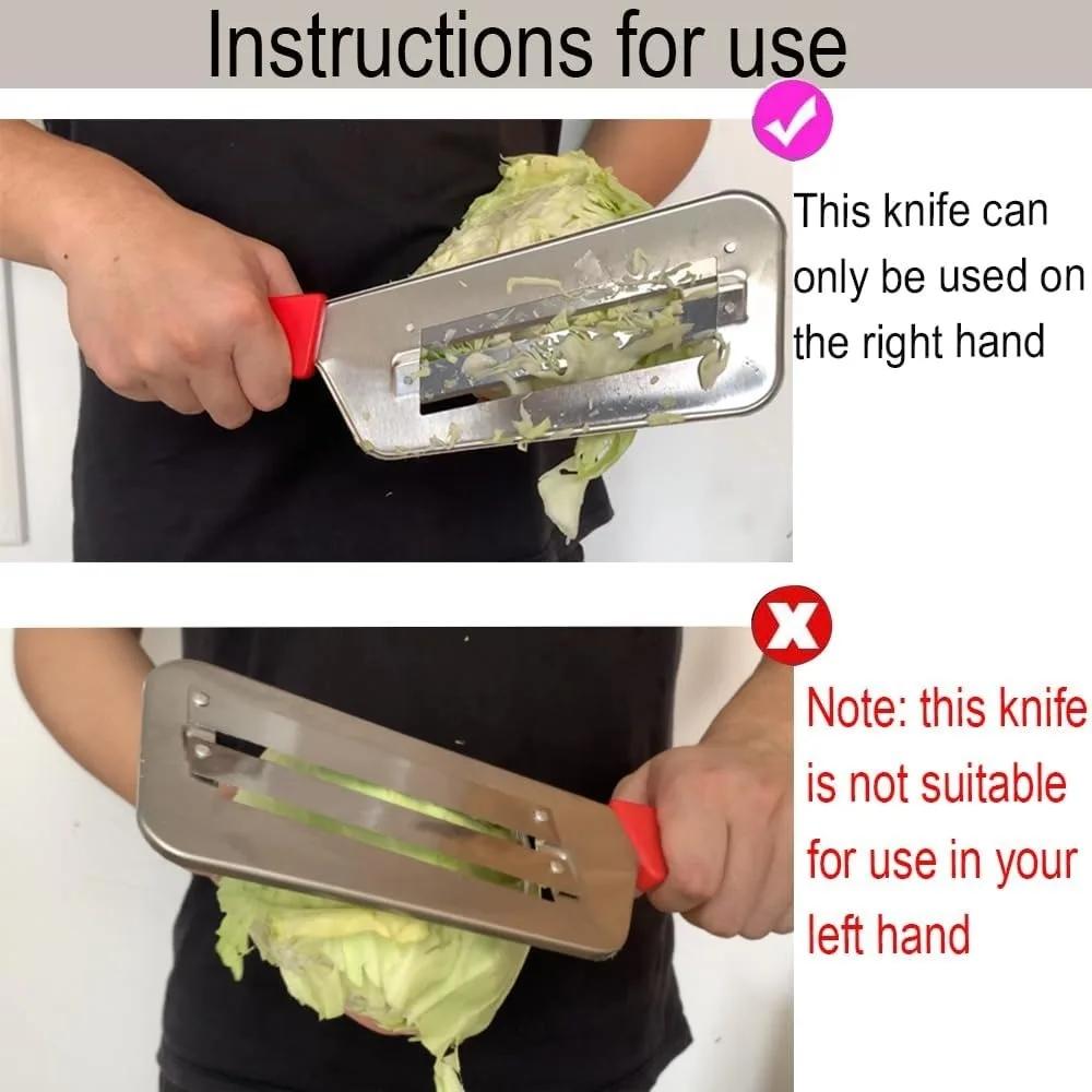 Multifunctional Cabbage Shredder Suitable for Cutting Fruit Vegetables Stainless Steel Cabbage Cutting Knife Kitchen Tools