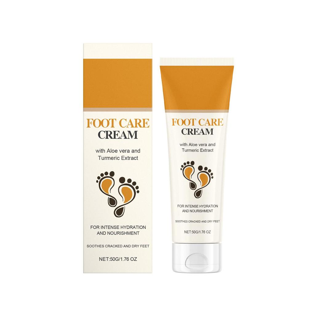 Gentle foot moisturizing cream, refreshing, moisturizing, soothing dry skin, home daily foot moisturizing care cream 50g