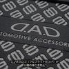 Garson D.A.D Silicone Non-Slip Mat Wide Model Monogram Black x Gray HA699-01-03 DAD Anti-Slip Mat Box Tissue Compatible