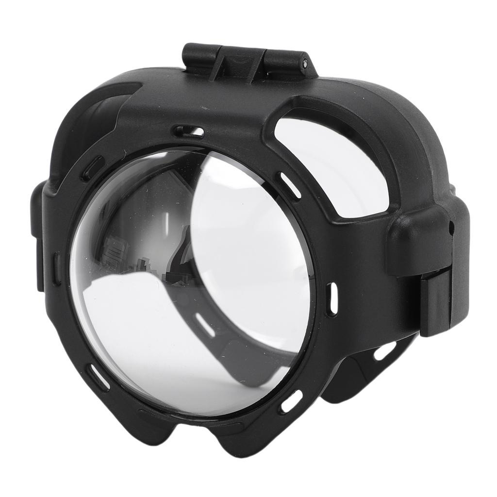 Camera Lens Protective Cap Fit for Insta360 X5 Water Oil Fingerprints Proof Snap On Camera Glass Lens Dust Cover