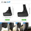 Front Rear Molded Car Mud Flaps For Mitsubishi Outlander 2010 2011 2012 Mudflaps Splash Guards Mud Flap Mudguards Fender