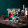 Italy Zecchin Design Colorful Crystal Old Fashioned Whiskey Glass Gothic Whisky Rock Glasses Wine Tumbler Dazzle Color Water Cup