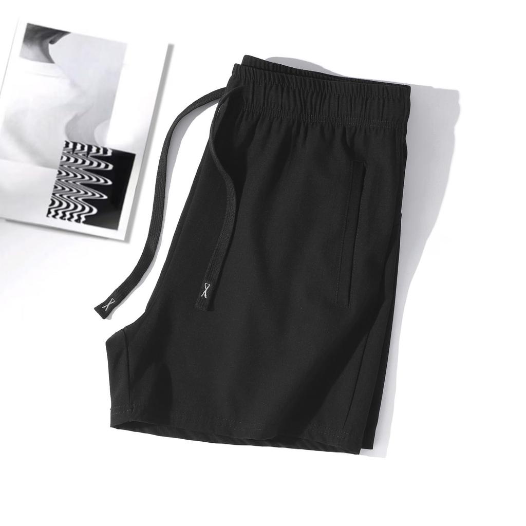 Shorts de plage décontractés d'été pour femmes, amples, respirants, haute élasticité, soie glacée, séchage rapide