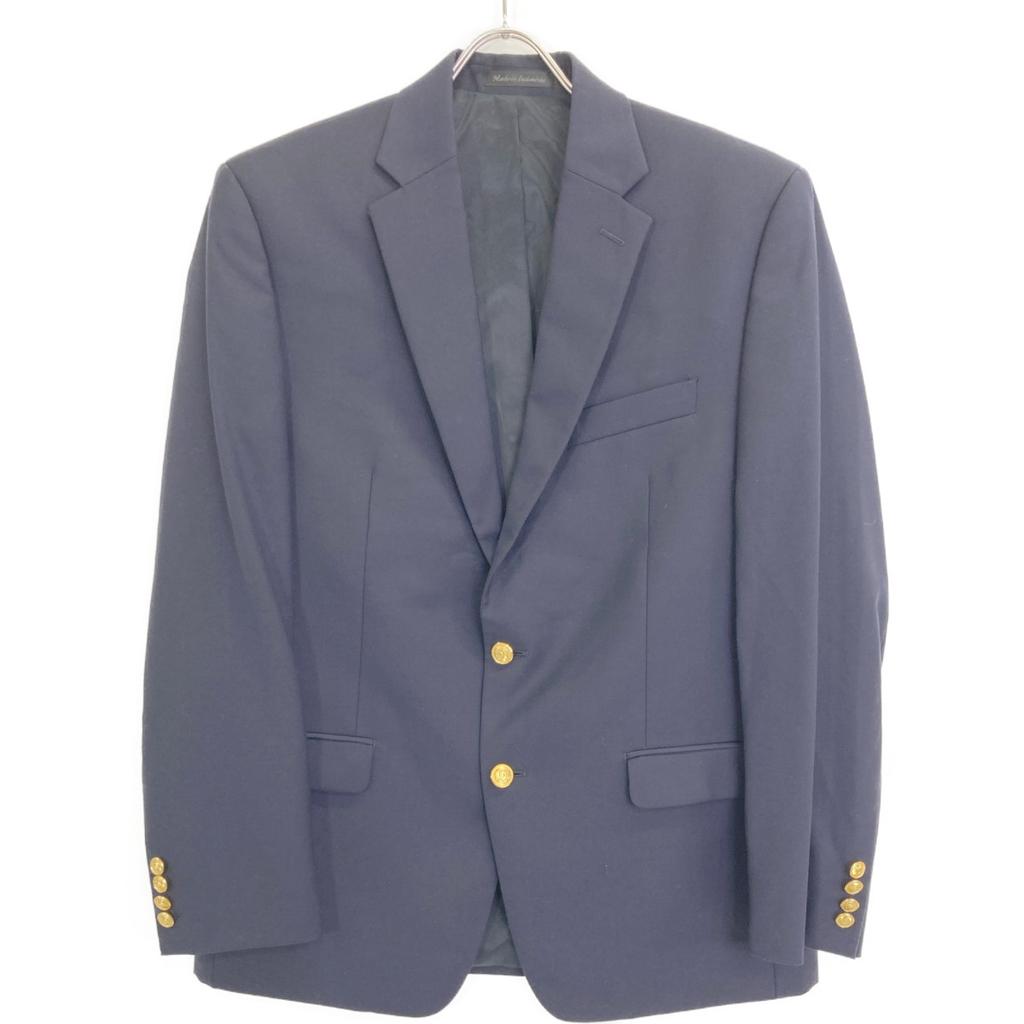 LAUREN RALPH LAUREN Navy Gold Button Bra Jacket 40R NavyUsed