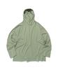Relaxed Fit Inner Hoodie (Light Green)