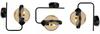 MODERN HONEY GLASS RING WALL LAMP
