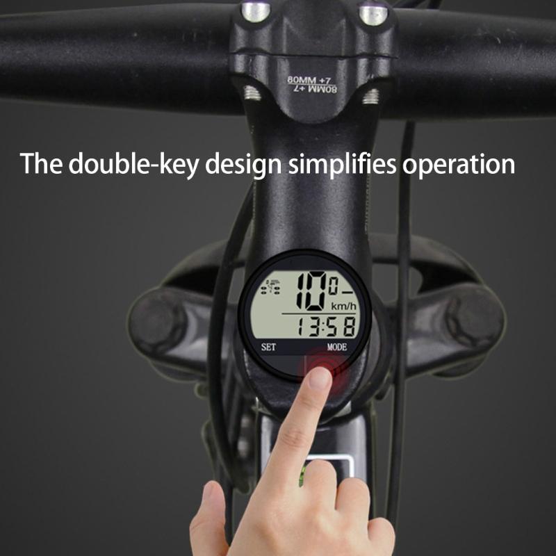 Speed Counter Code Table Bike Ride Speedometers Odometers Cycling Speed Counter for Various Weather Conditions