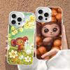 Cheburashka Phone Case For IPhone 16 15 14 13 12 11 Pro Max X XR XSMAX 8 7 Plus Matte Shockproof Back Cover